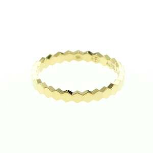 Chaumet Be My Love Honeycomb Ring 081885-053 Yellow Gold (18K) Fashion No Sto...